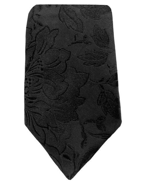 DÉCLIC Fable Floral Tie - Black