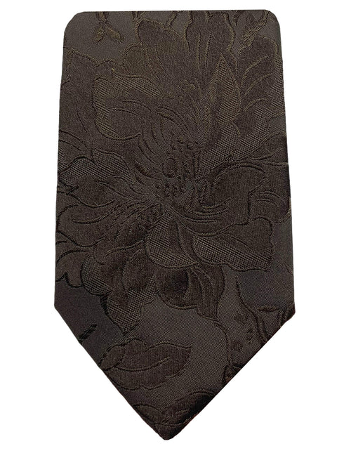 DÉCLIC Fable Floral Tie - Brown