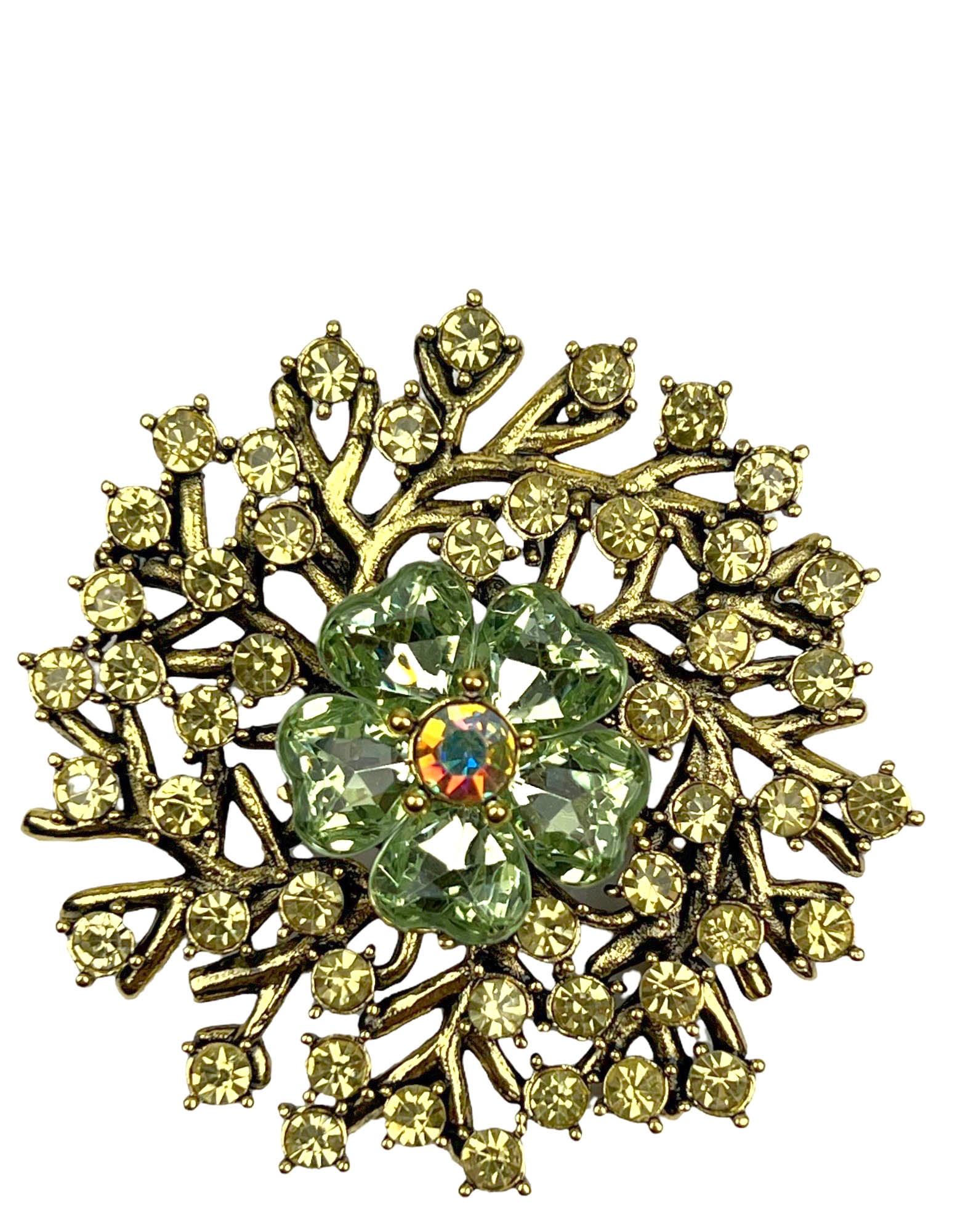 DÉCLIC Celtic Wreath Pin - Gold