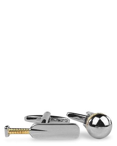 DÉCLIC Metal Ribbon Knot Cufflink - Silver