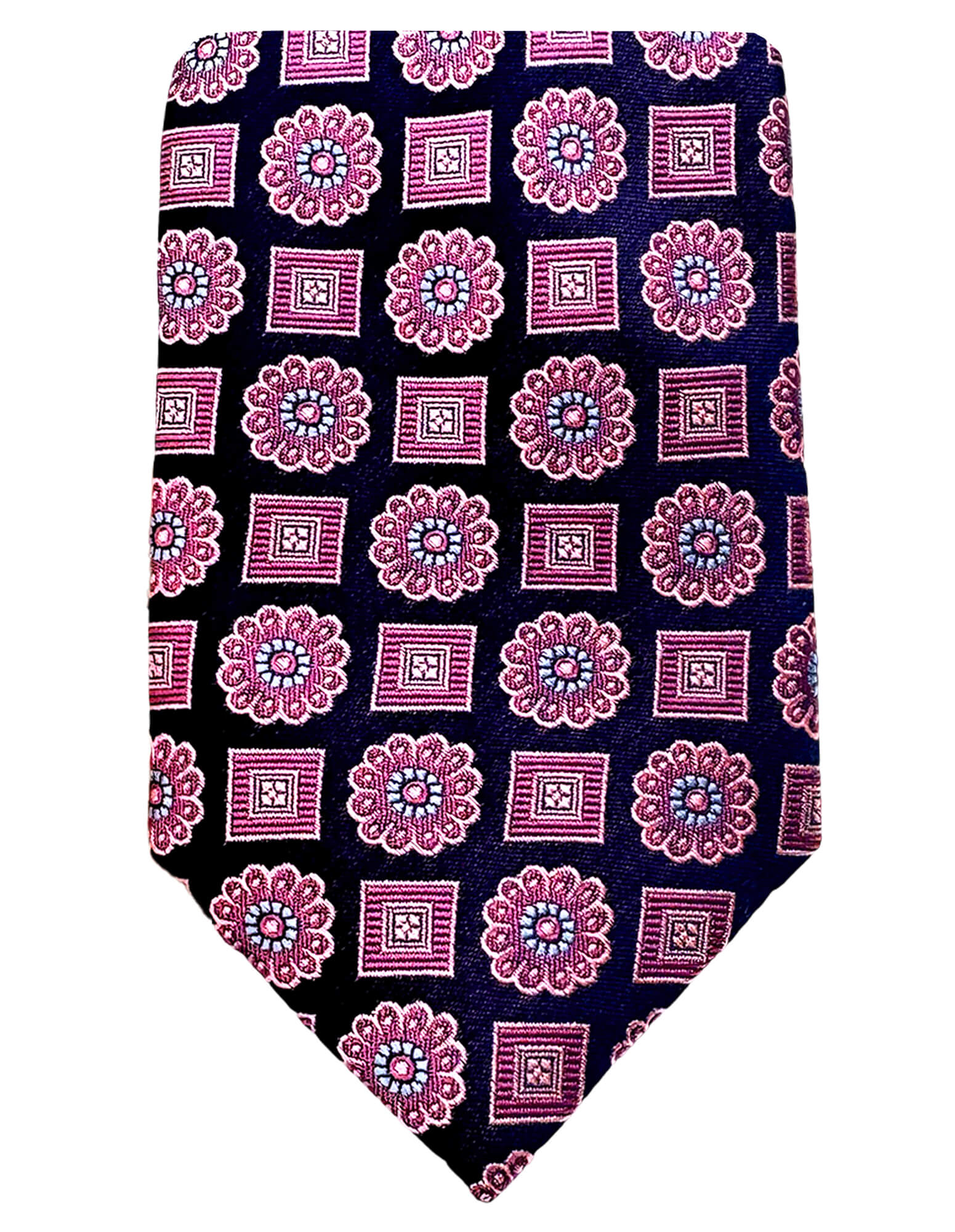 DÉCLIC Harold Patterned Tie - Pink