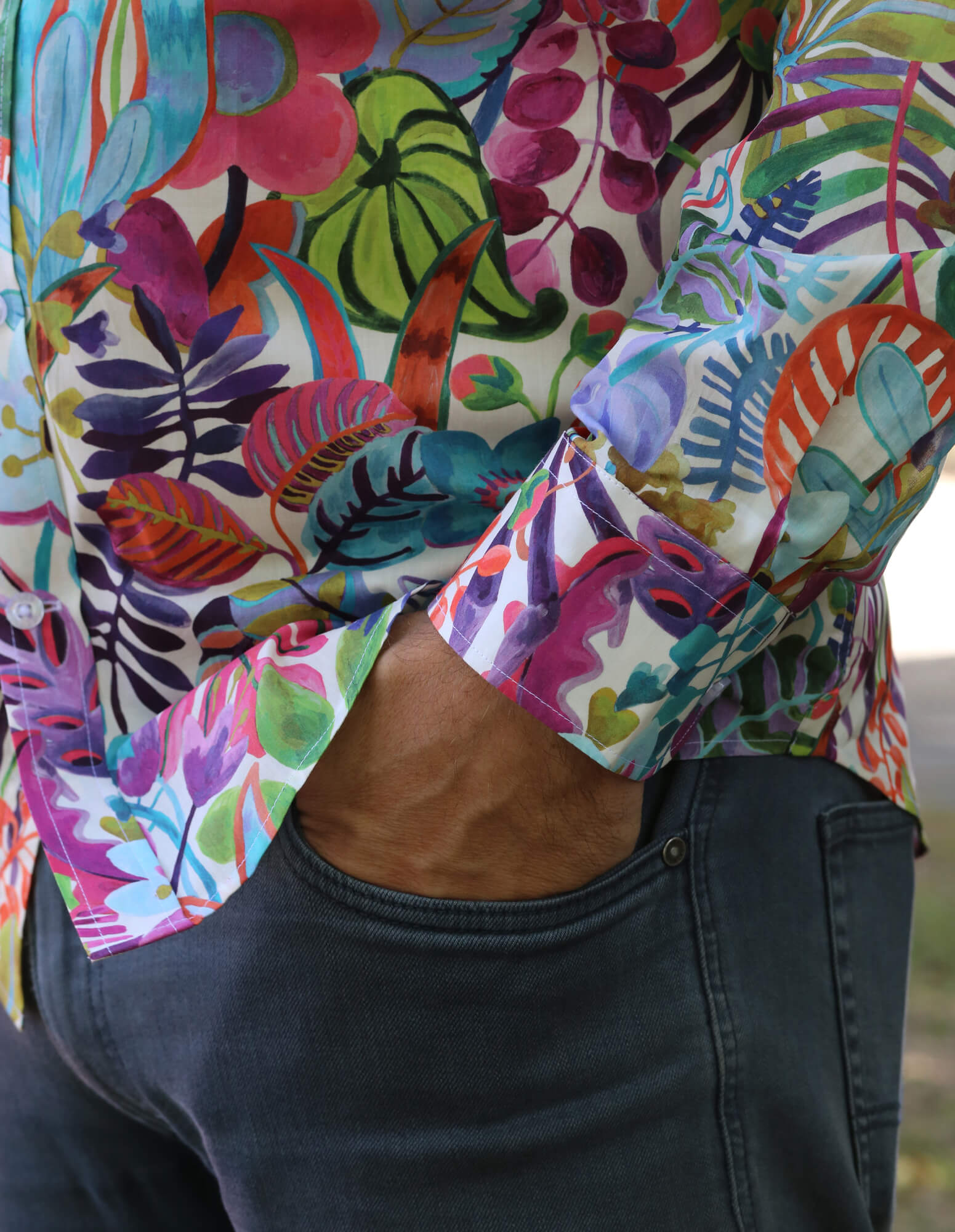 DÉCLIC Liberty Jungle Trip Print Shirt - Assorted