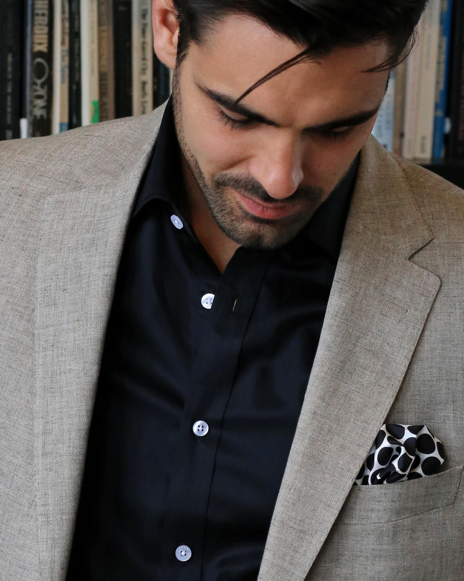 DÉCLIC Rainier Plain Shirt - Black