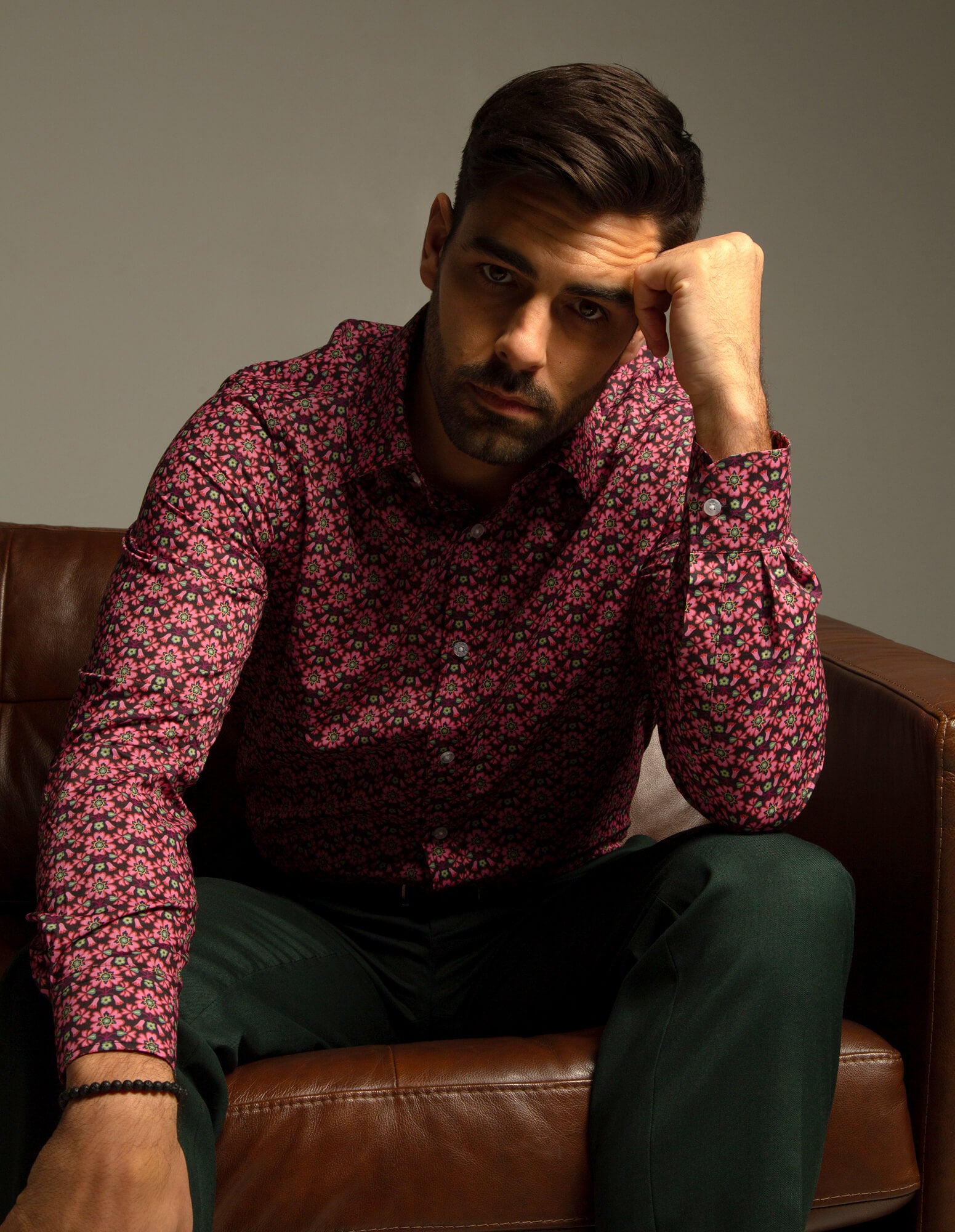 DÉCLIC Liberty Macsen Print Shirt - Pink