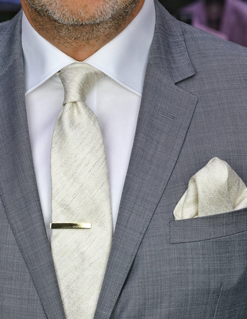 DÉCLIC Palermo Linen Tie - Sand