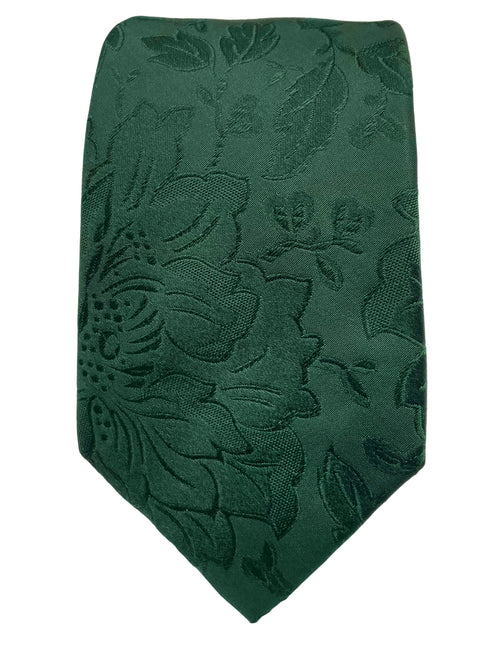 DÉCLIC Fable Floral Tie - Green