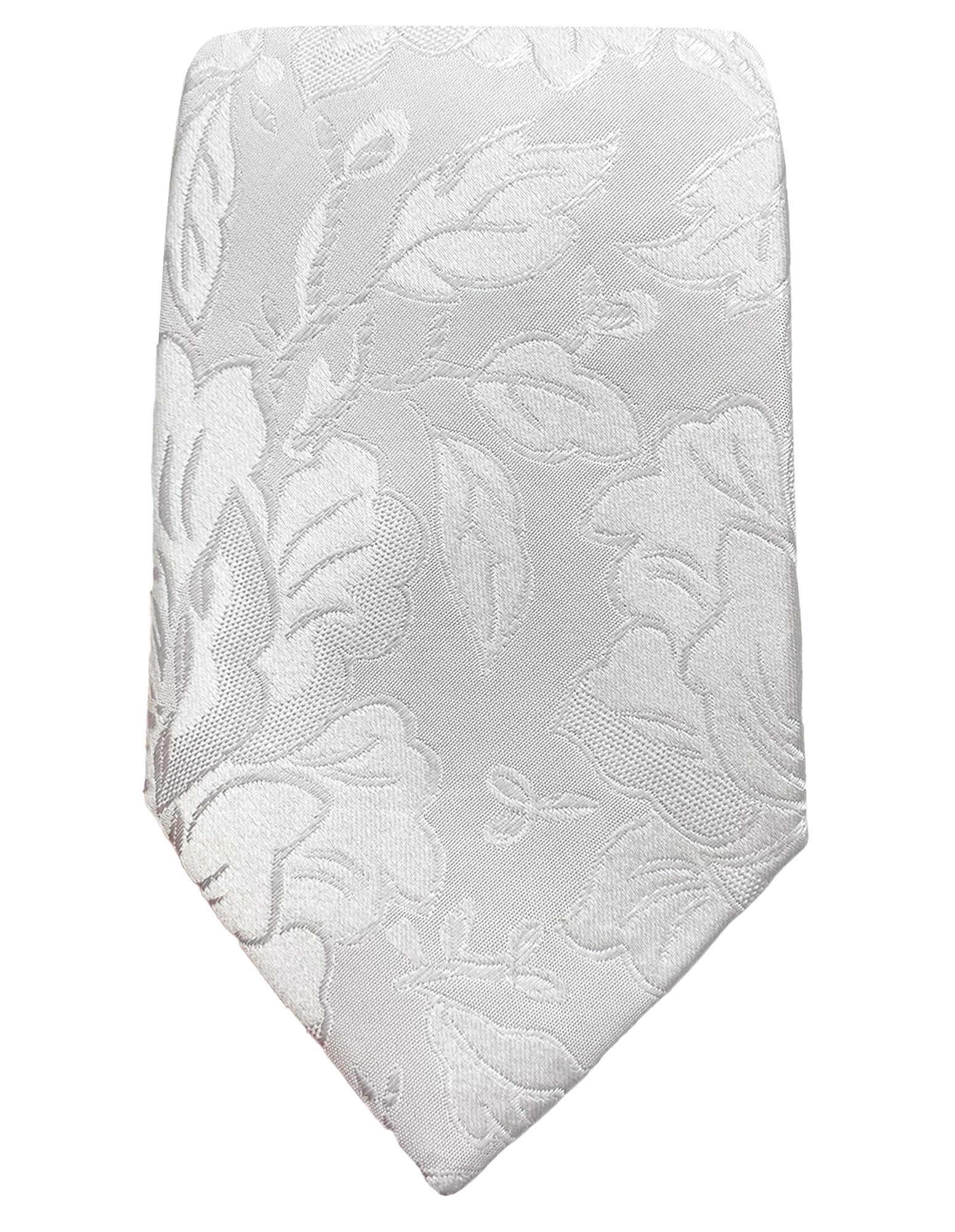 DÉCLIC Fable Floral Tie - White