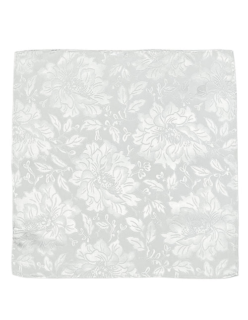 DÉCLIC Fable Pocket Square - White