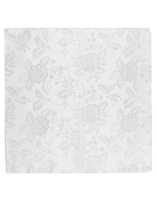 DÉCLIC Kontur Pocket Square - White