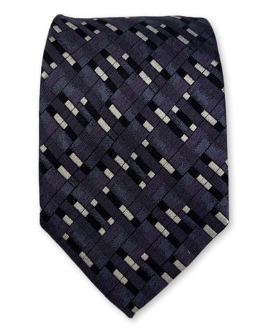 CANTINI Edera Floral Tie - Chocolate