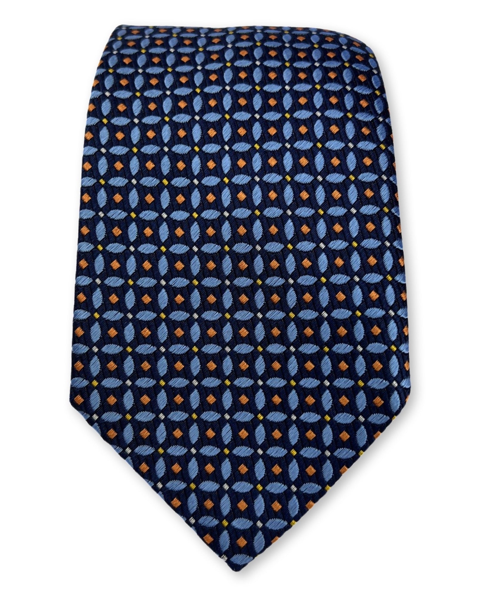 DÉCLIC Merano Pattern Tie - Blue
