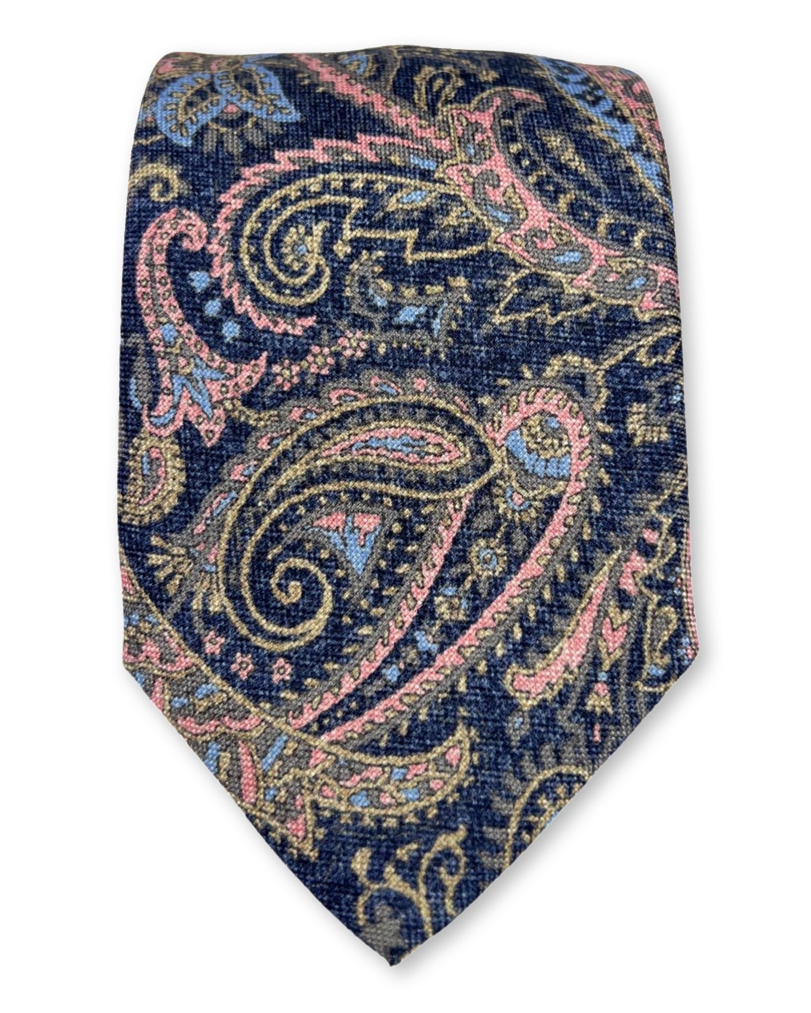 DÉCLIC Perugia Paisley Tie - Pink