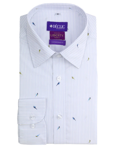 DÉCLIC Fate Twill Shirt - Sky