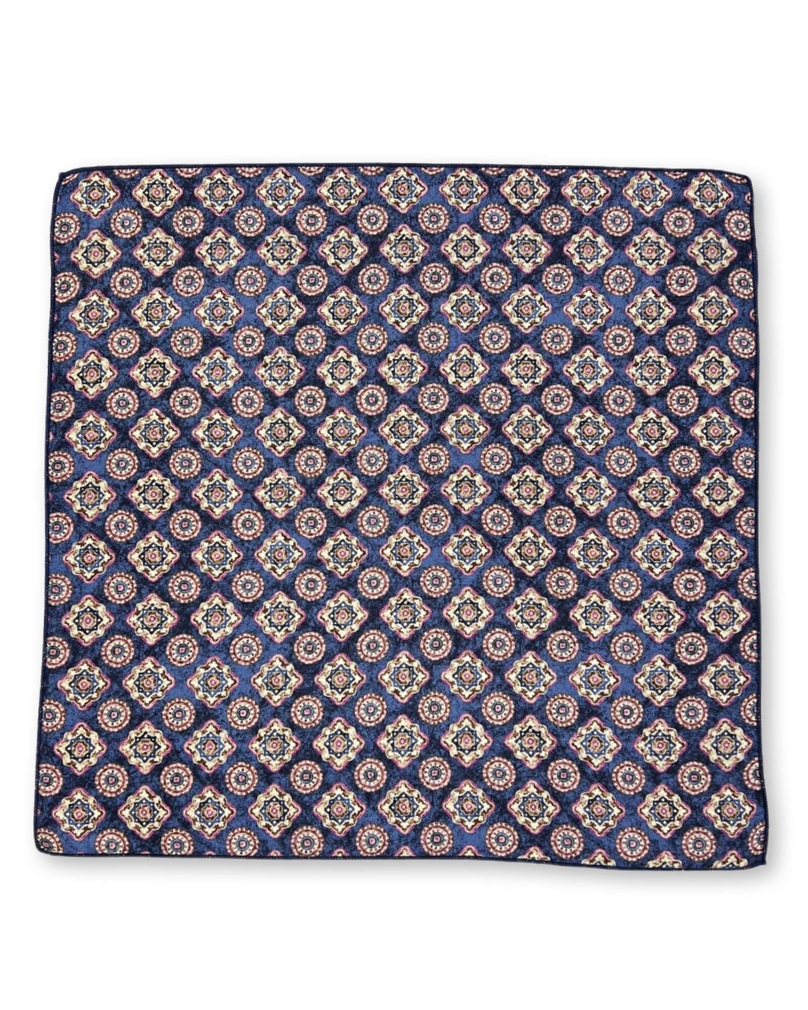 DÉCLIC Termini Pattern Hanky - Blue
