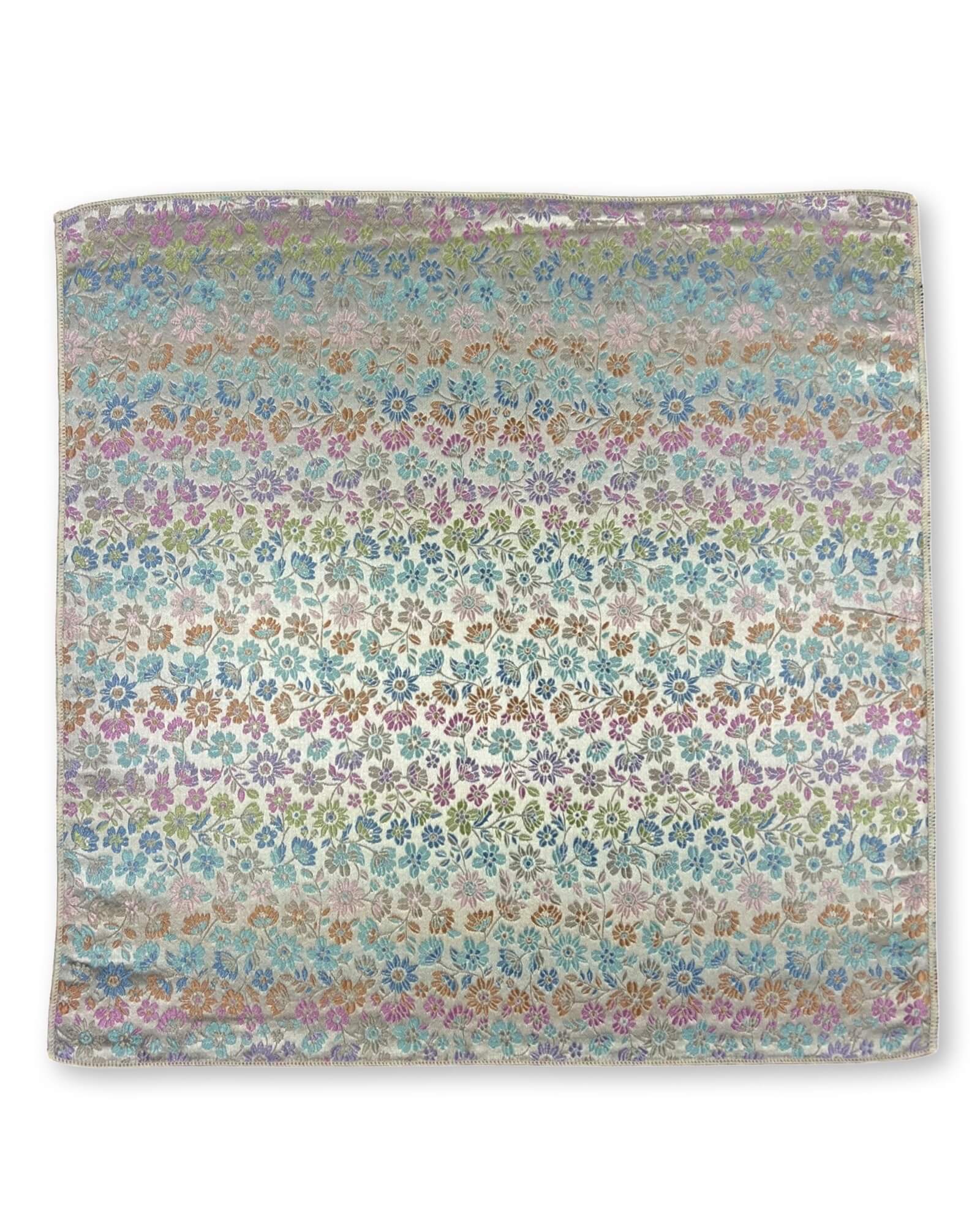 DÉCLIC Adria Floral Hanky - Aqua