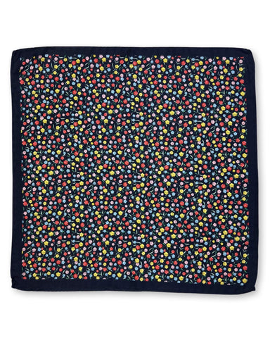 DÉCLIC Cento Floral Hanky - Blue