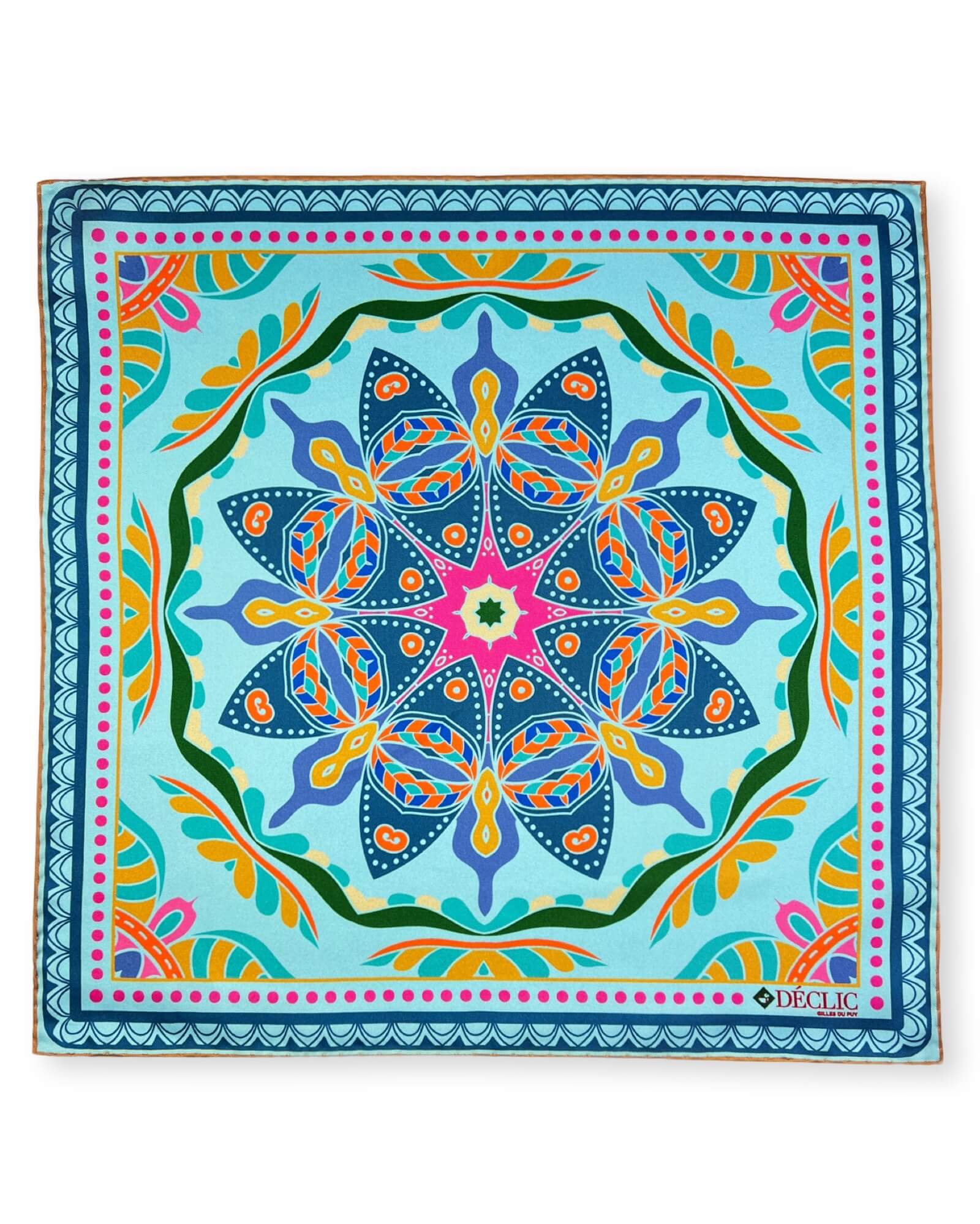 DÉCLIC Barnet Pattern Pocket Square - Assorted