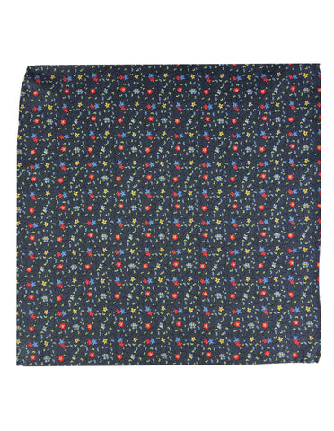 DÉCLIC Aversa Paisley Hanky - Navy