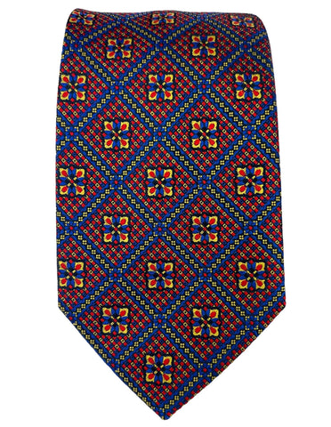 DÉCLIC Logan Patterned Tie - Red