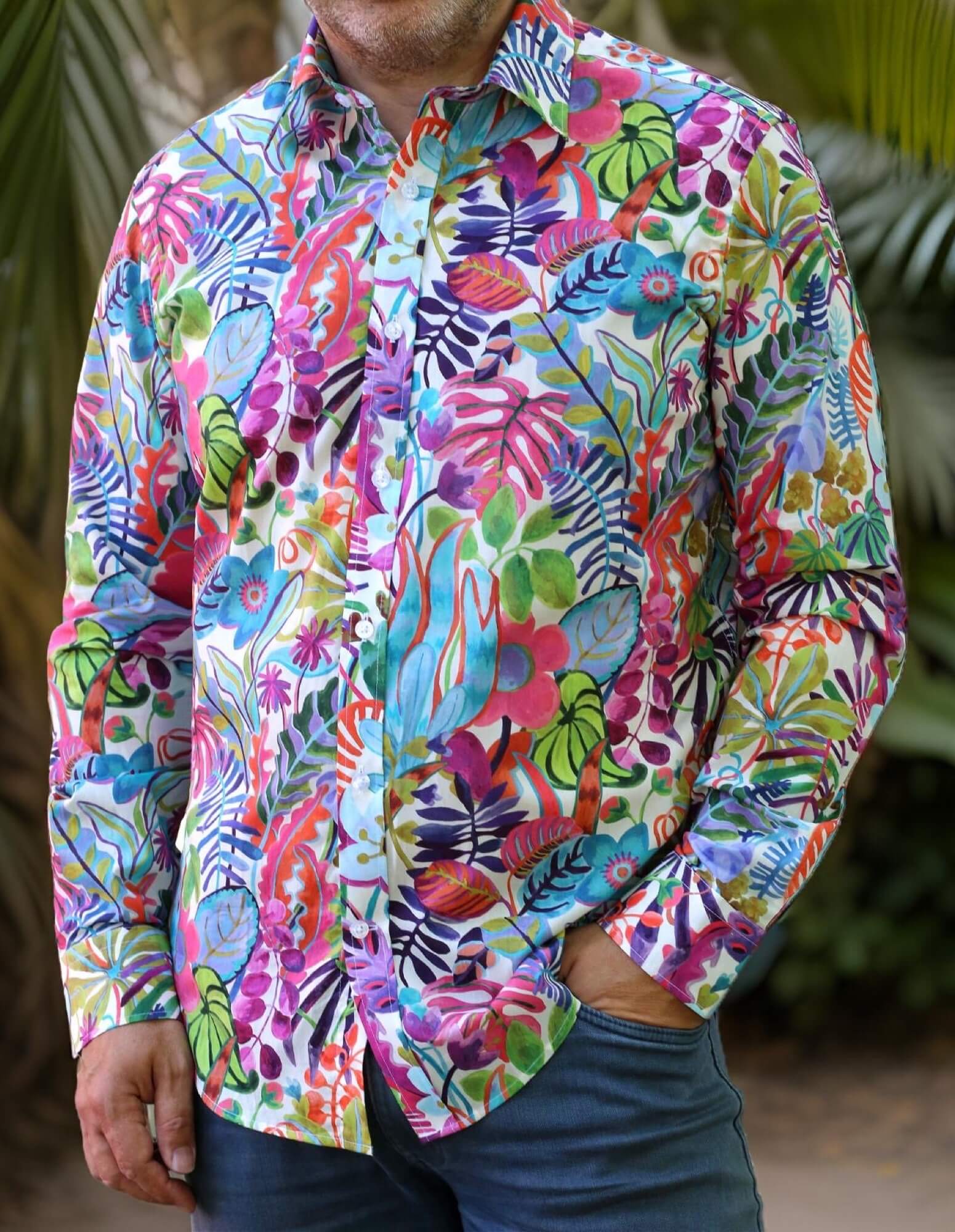 DÉCLIC Liberty Jungle Trip Print Shirt - Assorted