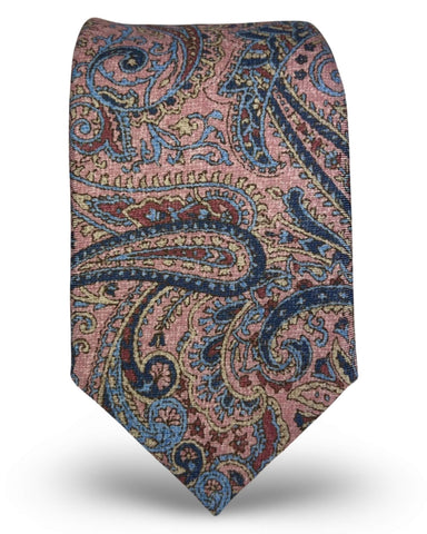 DÉCLIC Mariner Paisley Tie - Yellow