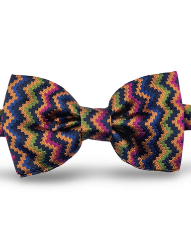 DÉCLIC Classic Microdot Bow Tie - Royal