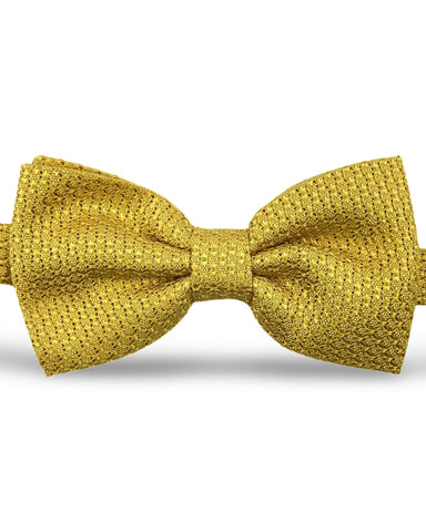 DÉCLIC Classic Microdot Bow Tie - Champagne