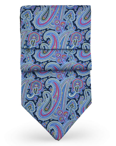 DÉCLIC Ticker Pattern Tie - Lavender