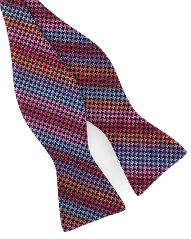 DÉCLIC Classic Paisley Bow Tie - Grey