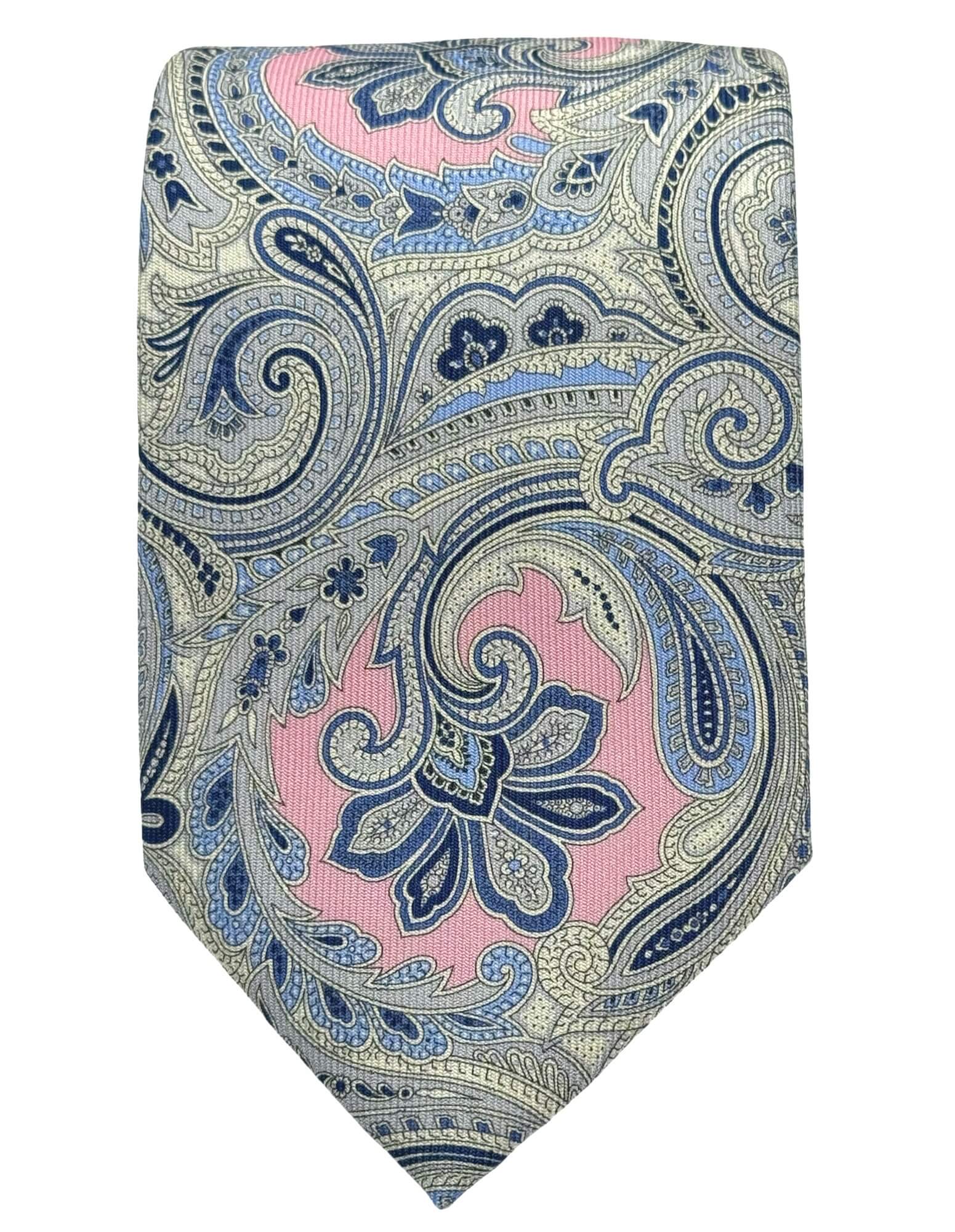 DÉCLIC Verwood Paisley Tie - Pink