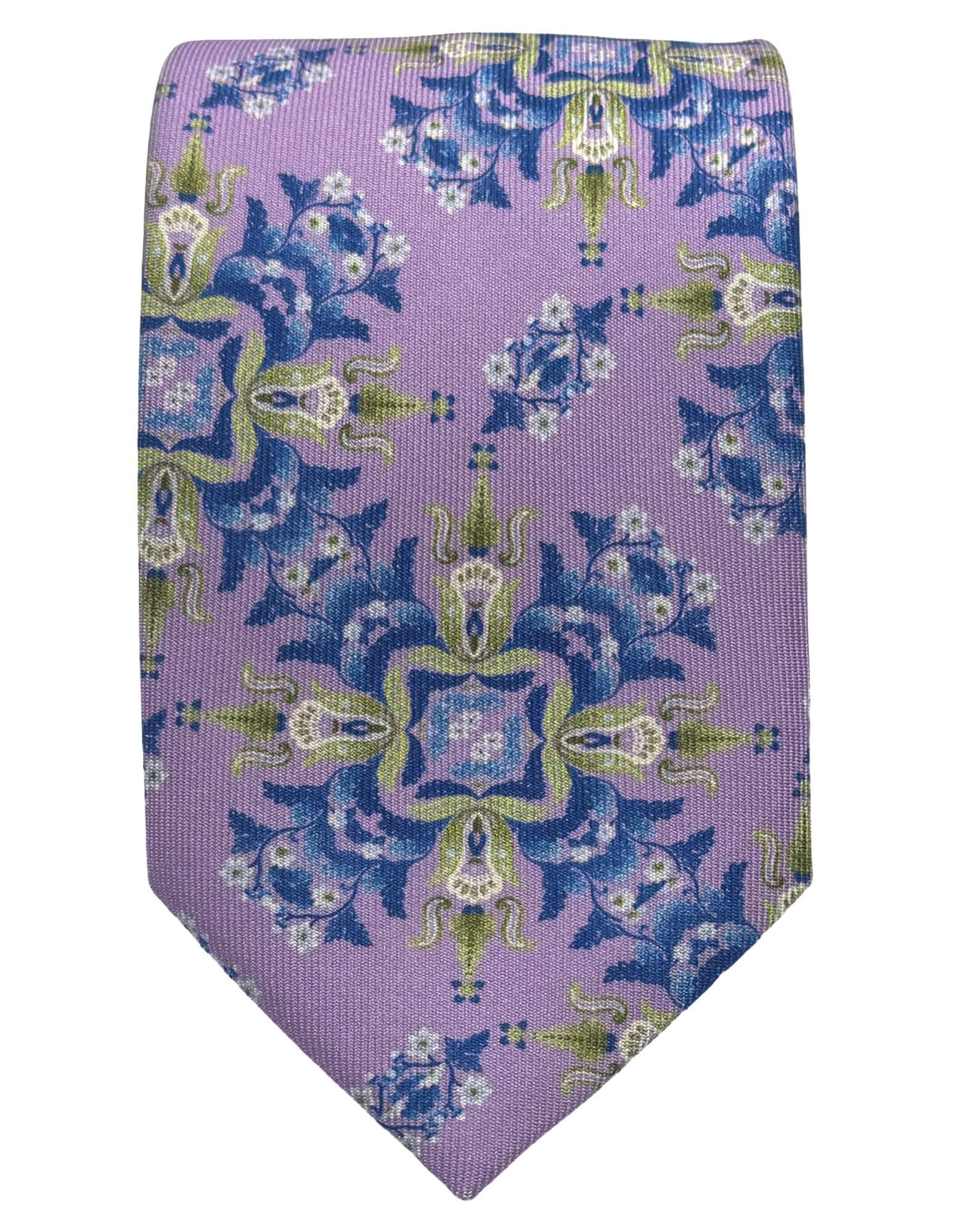 DÉCLIC Ashington Floral Tie - Lavender