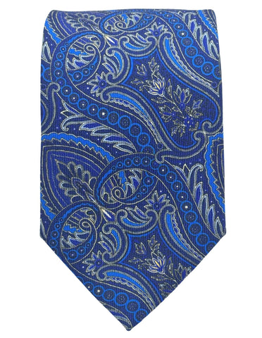 CANTINI Edera Floral Tie - Chocolate