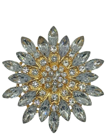 DÉCLIC Black Rose Edge Pin - Gold