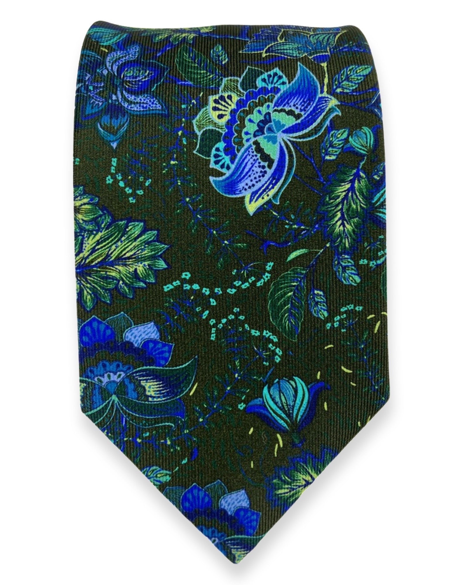 DÉCLIC Wick Floral Tie - Green