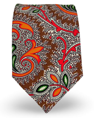 DÉCLIC Mariner Paisley Bow Tie - Yellow
