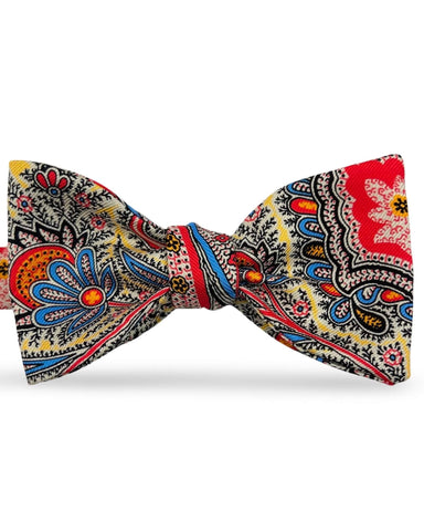 DÉCLIC Rolla Paisley Bow Tie - Pink