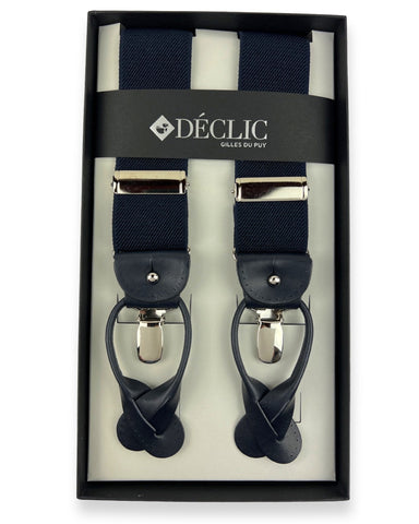 JA Braces - Textured - Navy