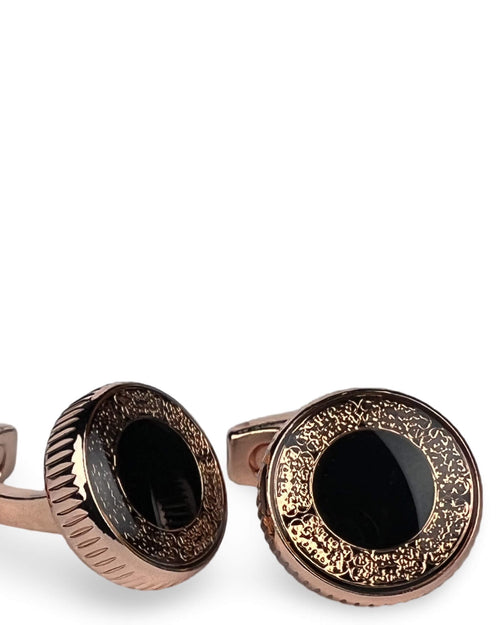 DÉCLIC Opulent Round Cufflink