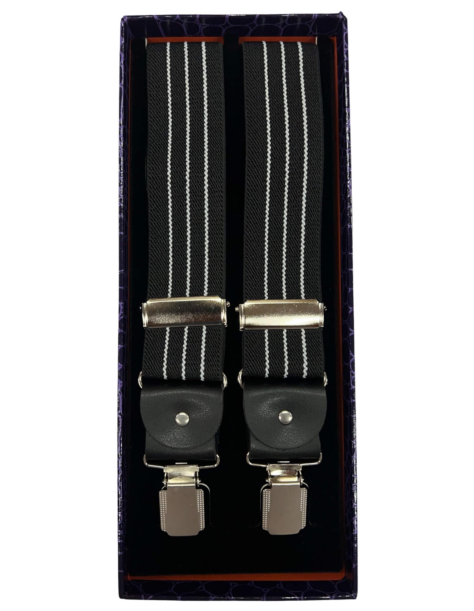 JA Braces - 3 Stripe - Black