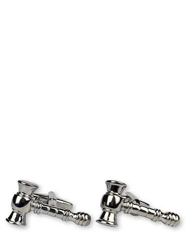 DÉCLIC Nucleus Knot Cufflink - Gunmetal