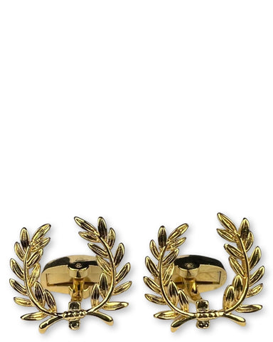DÉCLIC Ribbed Knot Cufflink - Gold