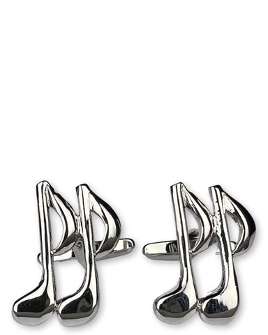 DÉCLIC Banded Knot Cufflink - Silver