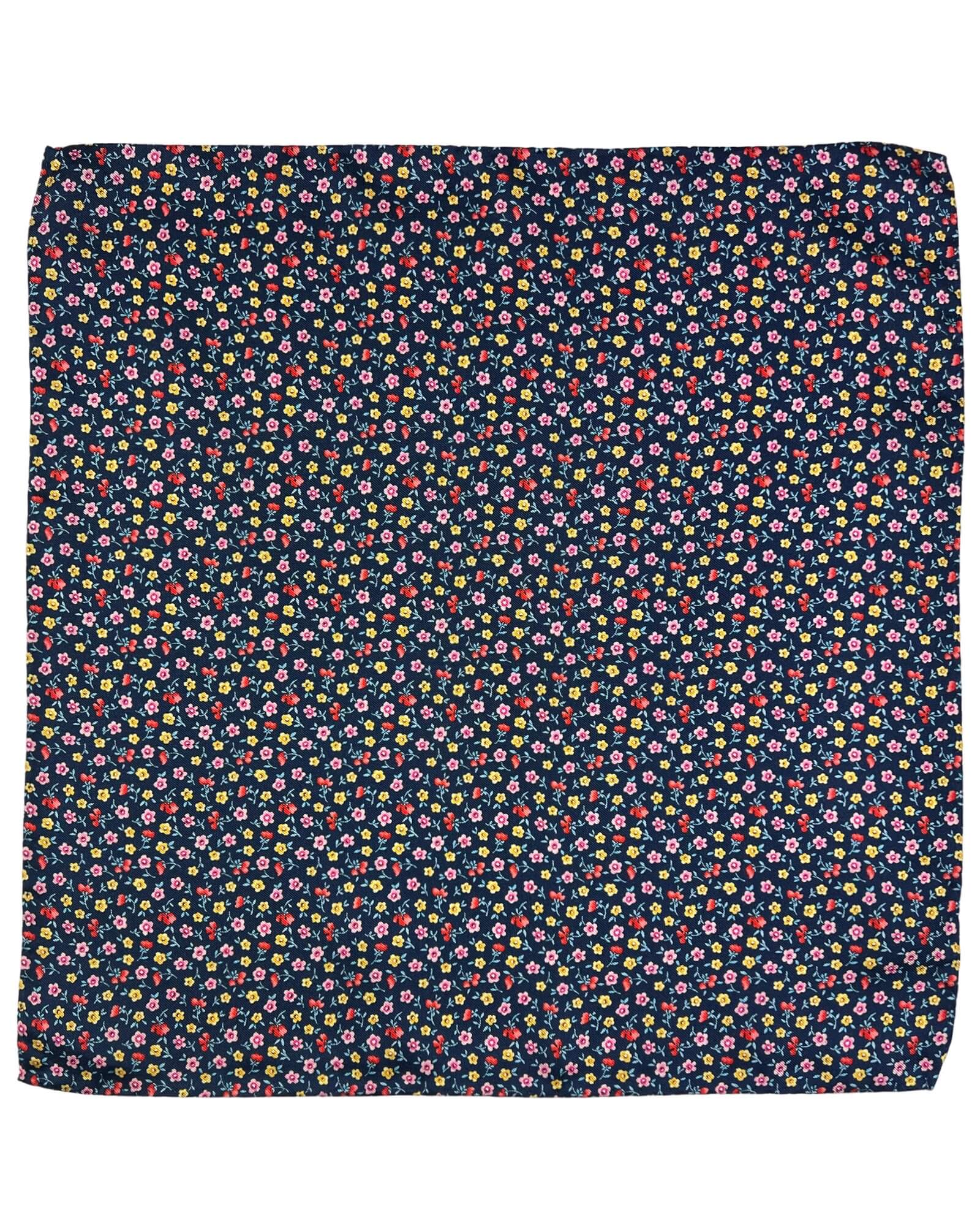 DÉCLIC Ciavari Floral Hanky - Navy