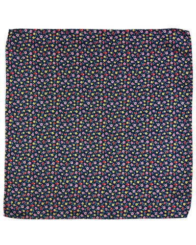 DÉCLIC Aversa Paisley Hanky - Navy