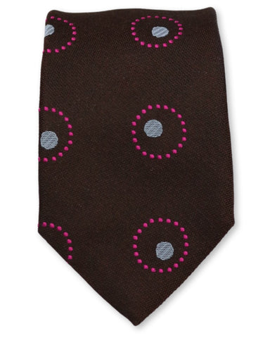 DÉCLIC Logan Patterned Tie - Red