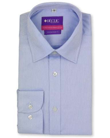 DÉCLIC Sel Slim Shirt (Standard Collar) - Double Cuff