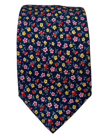 DÉCLIC Classic Plain Tie - Orange