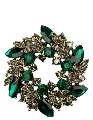 DÉCLIC Black Rose Edge Pin - Gold