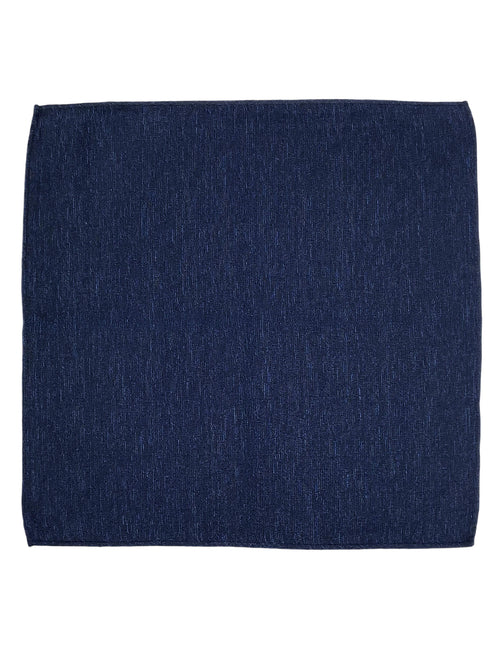 DÉCLIC Palermo Pocket Square - Navy