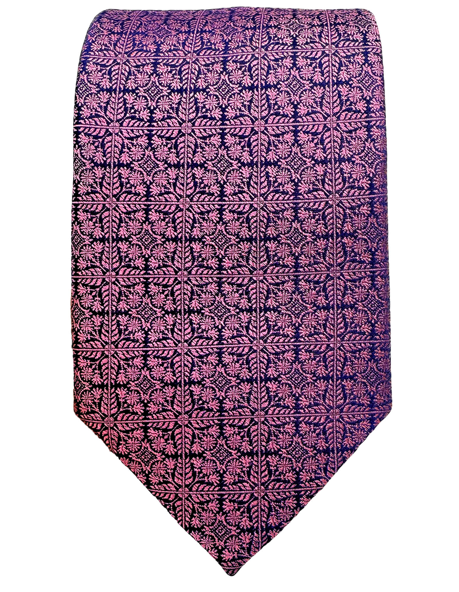 DÉCLIC Logan Patterned Tie - Pink